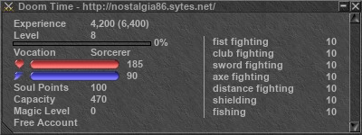 Signature for player Doom Time